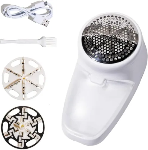 Vista 9 de Nori Trim Fabric Shaver - Removedor de pelusa para Ropa y Muebles - Azul