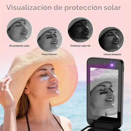 Vista 3 de Vanexiss Cámara UV para prueba de protección solar UV Espejo Cámara de protección solar 4 pulgadas