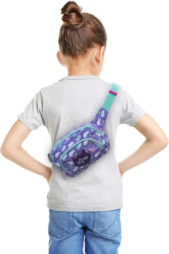 Vista 7 de Riñonera para niños, bolso de viaje para niñas