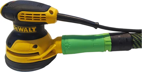 Vista 8 de Adaptador de vacío para lijadoras Dewalt - Recolección superior de polvo y ajuste de precisión - Galactic Gadgets (1-1/4 pulgadas - rojo)