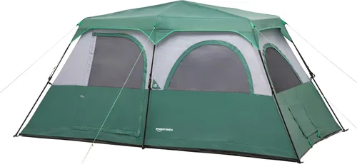 Vista 9 de Amazon Basics Tienda de campaña instantánea con lluvia, resistente a la intemperie, instalación rápida