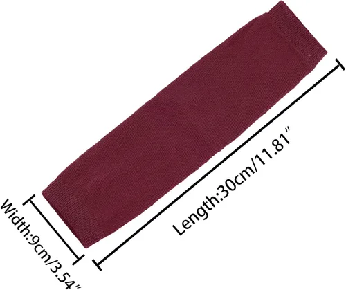 Vista 21 de Allegra K Calentadores de brazo sin dedos unisex de moda clásica
