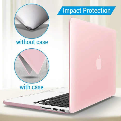 Vista 178 de IBENZER - Compatible con Funda para MacBook Pro de 13 Pulgadas 2015 2014 2013 Finales 2012 A1502 A1425, Carcasa Rígida con Cubierta para Teclado