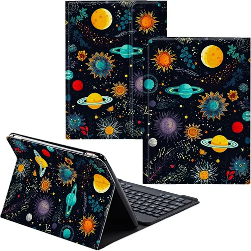 Vista 115 de Para Samsung Galaxy Tab S6 Lite Funda 2022/2020 Teclado Inalámbrico Desmontable Y Cubierta De Soporte De Cuero PU Funda Protectora Para Samsung