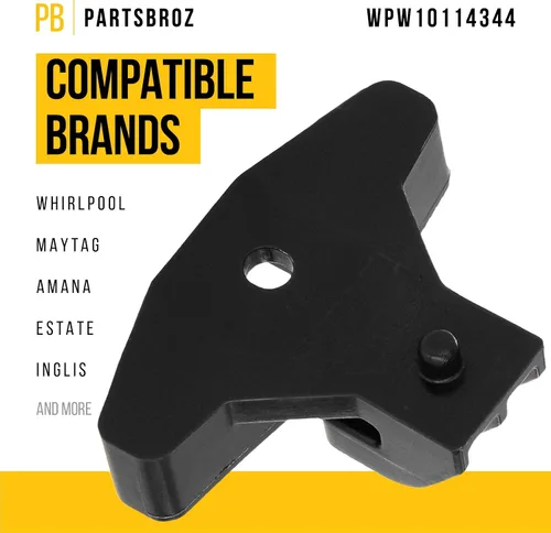 Vista 2 de PartsBroz WPW10114344 - Deslizador de cajones – Compatible con Whirlpool Maytag Amana Estate Range – Reemplaza AP6015131 W10114344 1266739