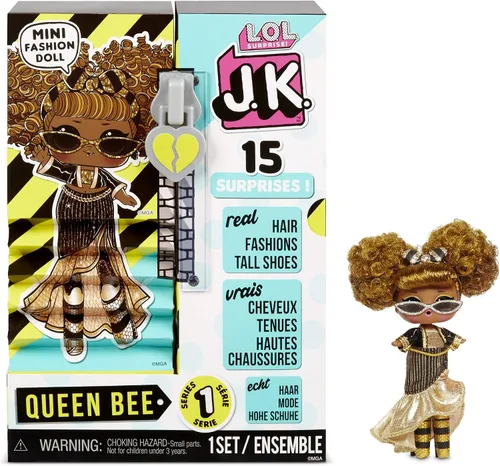 Vista 7 de L.O.L. Surprise! JK Mini Fashion Doll MC Swag con 15 sorpresas, incluyendo trajes de muñeca de vestir, accesorios exclusivos, regalos para niñas
