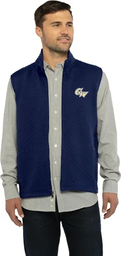 Vista 72 de Vantage Apparel Chaleco Acolchado con Cremallera Completa Universitario para Hombre
