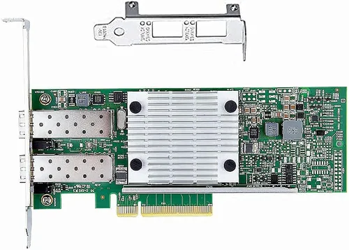 Vista 6 de Tarjeta de red NIC PCI-E SFP+ NIC de 10 Gb, con chipset Broadcom 57810S, puerto SFP+ dual, adaptador LAN Ethernet PCI-E X 8/X16 compatible