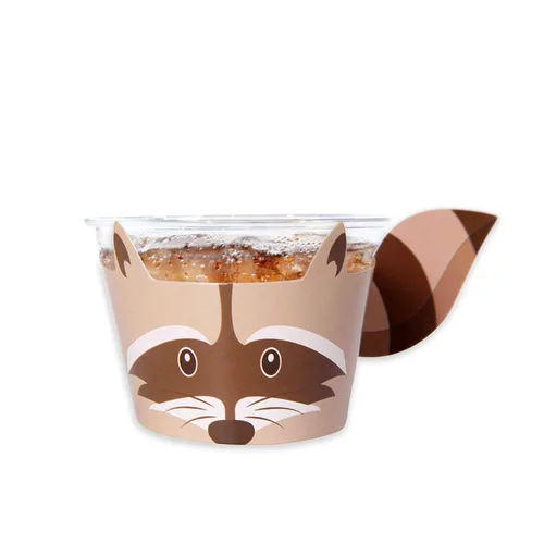 Vista 4 de Pop Fizz Designs Woodland Baby Shower - Juego de 24 criaturas del bosque para baby showers