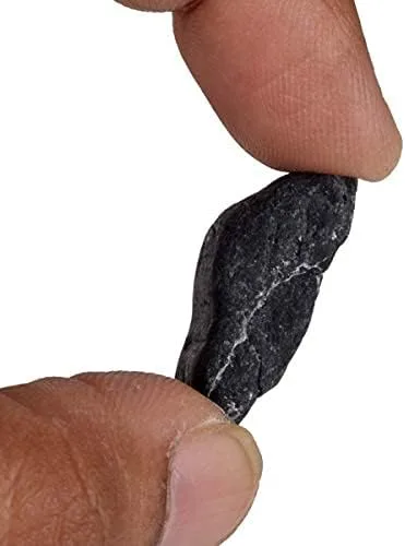 Vista 3 de GEMHUB Turmalina natural AAA++ de calidad 115.50 Ct, cristal curativo, piedra de turmalina negra cruda, Gema, Turmalina mejorada