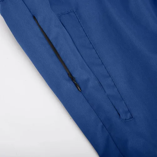 Vista 5 de Muscularfit Pantalones cortos de senderismo para hombre, pantalones cortos de entrenamiento con bolsillos con cremallera, pantalones cortos
