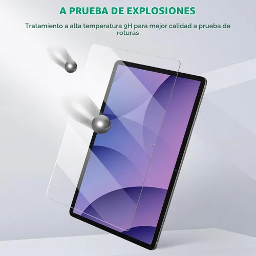 Vista 5 de apiker Paquete de 2 protectores de pantalla para Galaxy Tab S10 Plus/S9 Plus/S9 FE+/S7 FE