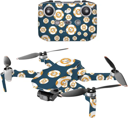 Vista 9 de MightySkins Compatible con DJI Mini 2 Dron portátil - Ácido Cubierta protectora de vinilo duradera y única Fácil de aplicar, quitar y cambiar