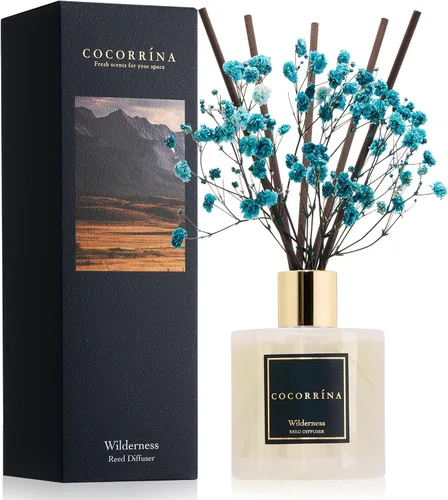 Vista 66 de Difusor de Varillas Cocorrína - Difusor Aromatizante con Aroma de Arroyo de Bambú con 8 Varillas, Difusor de Fragancia para Hogar, Decoración