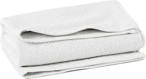 Vista 17 de Toallas Orgánicas de Peso Ligero Coyuchi, Toalla de Baño - Blanco Alpino (27" x 54")
