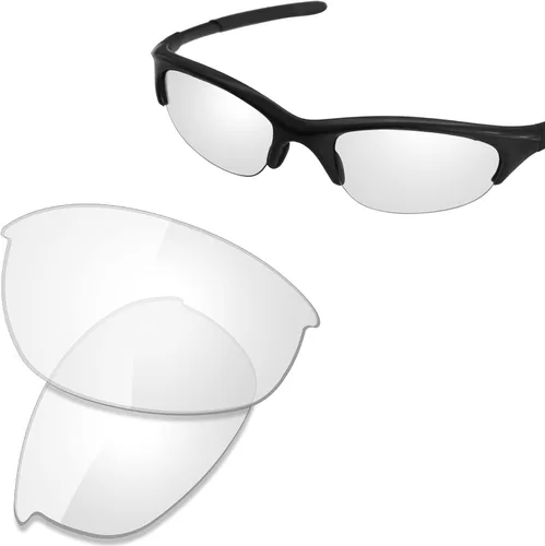 Vista 2 de SAUCER Lentes de repuesto prémium y kits de goma para Oakley Half Jacket Half Jacket Low Bridge Fit Sunglass