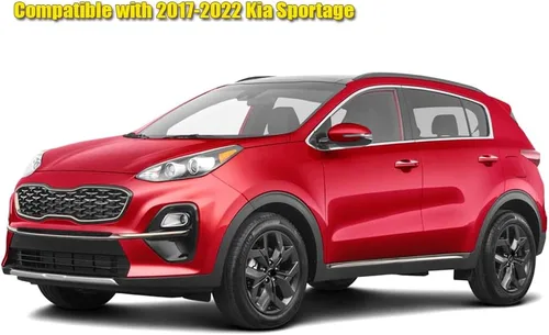 Vista 2 de Guardabarros para Coche Compatible con KIA Sportage 2017 2018 2019 2020 2021 2022