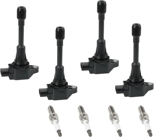 Vista 10 de Paquete de 6 bobinas de encendido UF242 y bujía de iridio IZFR5K11 compatible con Honda Accord Odyssey 3.0L 3.5L V6, Acura CL TL 3.2L V6 Reemplazar