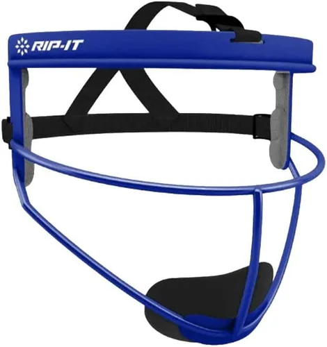 Vista 13 de RIP-IT Máscara facial de sóftbol de defensa original Máscara protectora ligera de campo de sóftbol