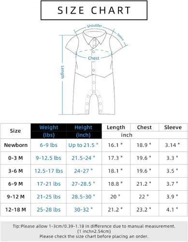 Vista 6 de A&J DESIGN Traje de esmoquin para caballero para bebé y niño con pajarita
