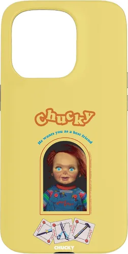 Vista 14 de Chucky Caja de estilo vintage para iPhone 17