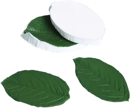 Vista 6 de Moldes de hojas de goma para pasta de goma, molde de silicona para pasta de goma de hojas de rosa, molde de arcilla para decoración de pasteles