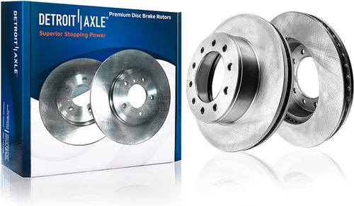 Vista 47 de Detroit Axle - Kit de freno trasero para Chevy GMC Silverado Sierra Suburban Yukon XL 1500 Astro Tahoe Safari Frenos de disco Rotores Pinza de freno