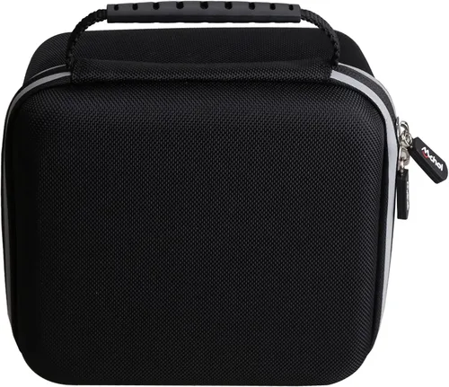 Vista 4 de Mchoi Funda rígida portátil compatible con la etiquetadora Brother P-Touch PTD210/PTD220, solo funda