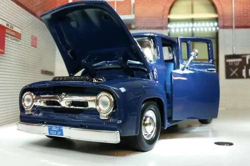 Vista 2 de Motormax 1:24 1956 Ford F-100 PICKUP