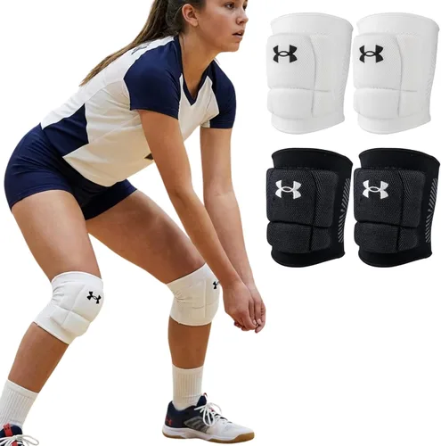 Vista 8 de Rodilleras de voleibol Under Armour, paquete de 2