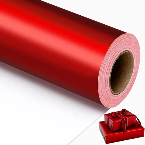 Vista 8 de Garbendy Rollo de Papel de Regalo - Papel de Color Sólido con Brillo Perlado, Perfecto para Bodas, Día de San Valentín, Cumpleaños, Navidad, Baby