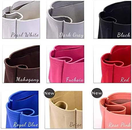 Vista 8 de Suedette Leather Basic Style Bag and Purse Organizer Compatible for the Designer Bag Evelyne III TPM, PM, and GM