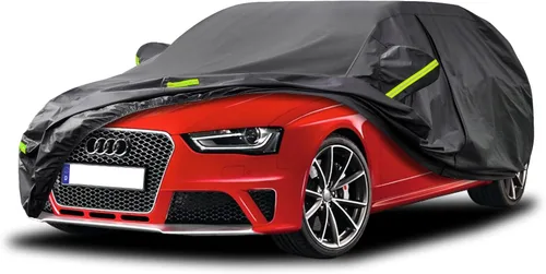 Vista 41 de Kaugung Funda para Coche de Ajuste Personalizado BMW Serie 3 E30 (1982-1994), 7 Capas Resistente al Viento Todo Clima Impermeable Cubierta Exterior