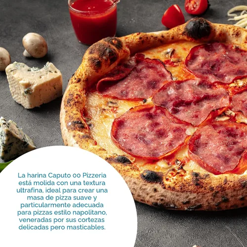 Vista 5 de Antimo Caputo Pizzeria 00 Harina (azul) 2.2 libras - Paquete de 2 (total 4.4 libras)