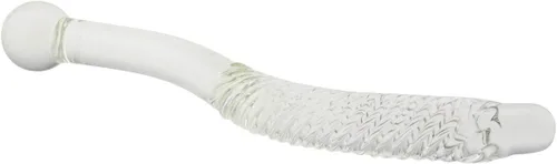 Vista 4 de Masajeador de próstata de vidrio súper largo Palo Pene Stick Anal Plug Consolador Varita Consolador de vidrio curvado,Juguete sexual para adultos