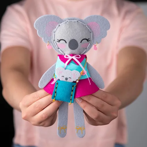 Vista 6 de Craft-Tastic Make a Friend Koala, manualidades para niños de 6 a 8 años, artes y manualidades para niños de 4 a 6 años, kit de manualidades