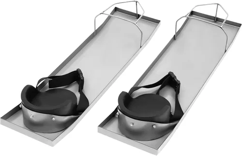 Vista 10 de Rodilleras de hormigón, 28 x 8 pulgadas, de acero inoxidable, curvadas con rodilleras, rodilleras, tablas de kneedboards de concreto, deslizadores