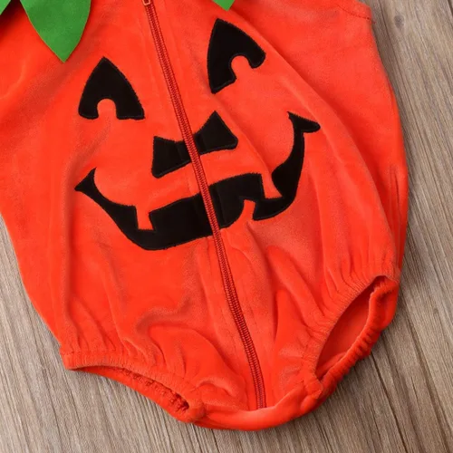Vista 5 de Disfraz de calabaza de Halloween para bebés y niños pequeños