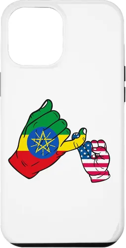 Vista 6 de iPhone 15 Parent and child Ethiopia USA family Case