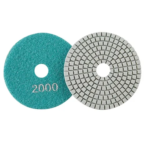 Vista 12 de Car Buffer Polisher, 5 Pcs 4-inch Stone Polishing Discs for Marble, Granite, and Quartz Renovation Angle Grinders,for Waxing(50#)