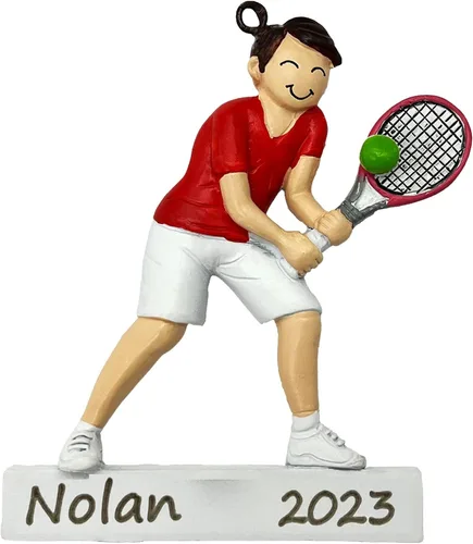 Vista 16 de Regalo de pickleball – Regalo de jugador de pickleball para hombres – Papá Abuelo Entrenador – Adorno de árbol de Navidad