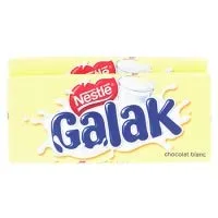 Vista 2 de Galak Chocolate Blanc 2x100g