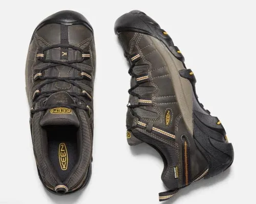 Vista 8 de Keen Tenis de senderismo Targhee II para hombre., Gris