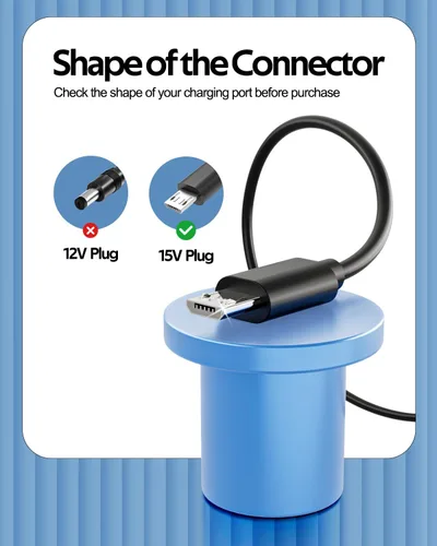 Vista 5 de Superer Cable de carga micro USB de 5 pies (certificado de seguridad UL) apto para JBL Flip 4, Flip 3 2, Charge 3 Charge 2 Plus, Clip 2 3, Pulse 3