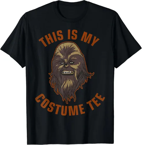 Vista 2 de Star Wars Camiseta de Halloween para disfraz de Chewbacca, Negro
