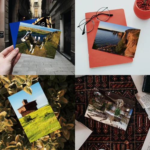 Vista 7 de Paquete de 20 postales de paisaje vintage de Estados Unidos de Dakota del Norte, postales de todo el mundo, tarjetas de felicitación para viajes