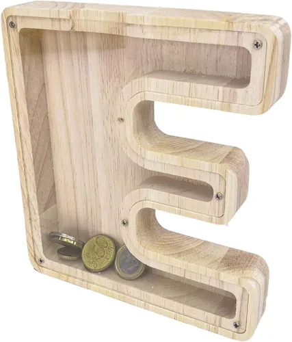 Vista 20 de FixtureDisplays® Alcancía de madera para gatos, alcancía de ahorro para niños, bonita moneda de recuerdo para niños y niñas, es un regalo único