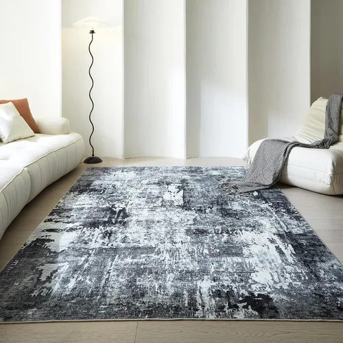Vista 192 de Rugcomf Alfombra de Entrada de 2'x3' - Patrón Paisley, Tapete para Puerta de Entrada Interior, Floral Vintage, Lavable a Máquina, Alfombra
