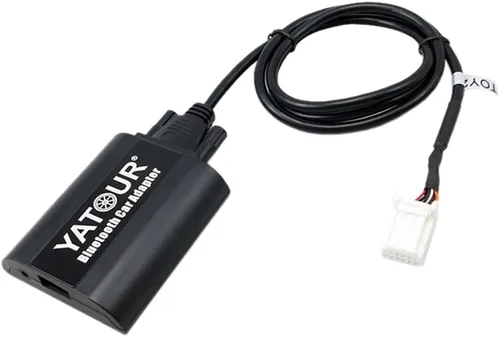 Vista 2 de Yatour Adaptador de Bluetooth para coche cambiador de CD de música 6+conector 6PIN CDC para Toyota/Lexus