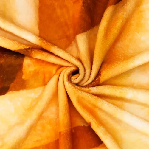 Vista 4 de Excervent Manta de papas fritas realista, 300 GSM, manta de comida divertida y realista, manta de franela súper suave, 60 pulgadas